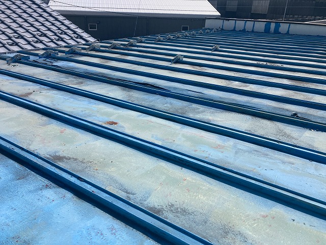 瓦棒屋根の経年劣化